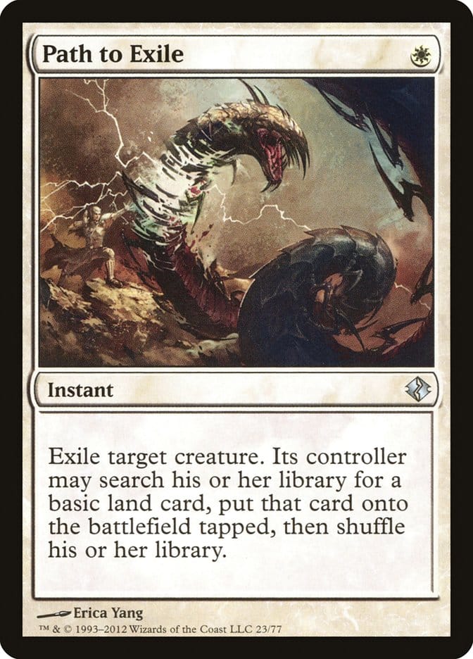 Path to Exile [Duel Decks: Venser vs. Koth] Magic: The Gathering