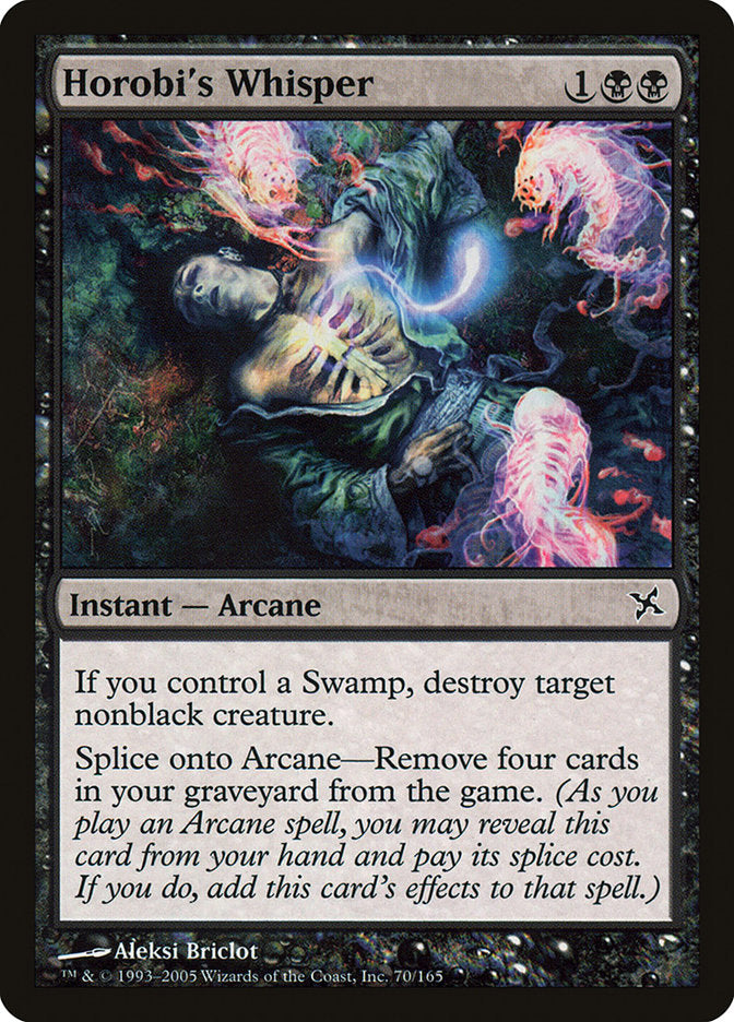 Horobi's Whisper [Betrayers of Kamigawa] Magic: The Gathering