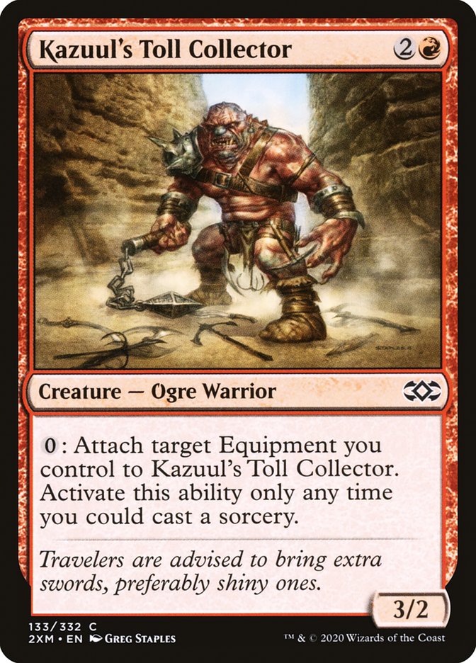 Kazuul's Toll Collector [Double Masters] Magic: The Gathering