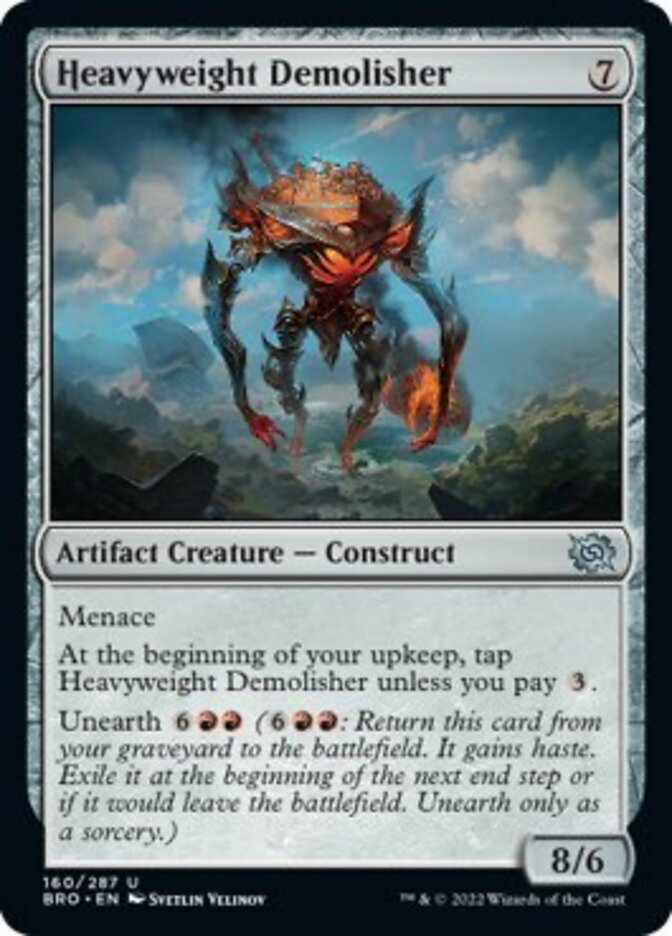 Heavyweight Demolisher [The Brothers' War] Magic: The Gathering