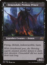 Westvale Abbey // Ormendahl, Profane Prince [Shadows over Innistrad] Magic: The Gathering