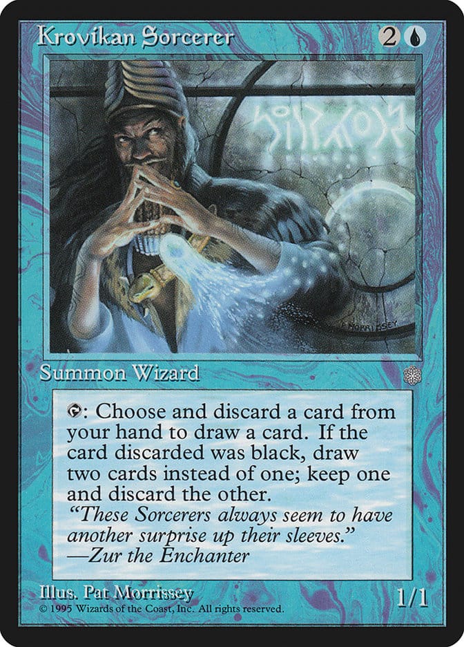 Krovikan Sorcerer [Ice Age] Magic: The Gathering