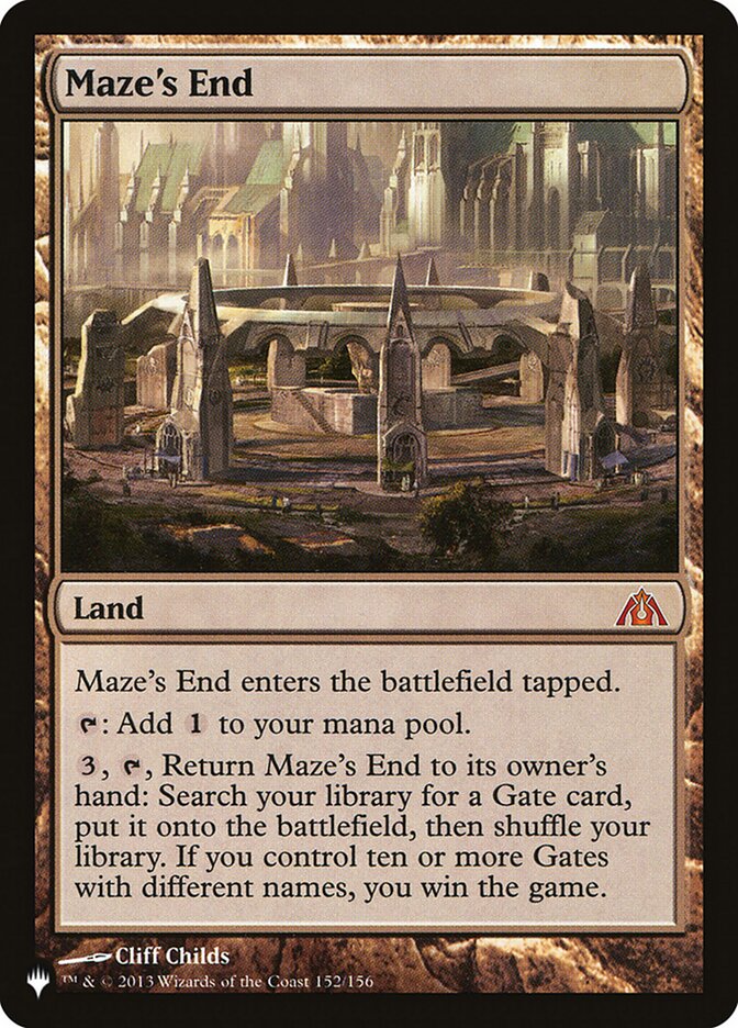 Maze's End [The List] Magic: The Gathering