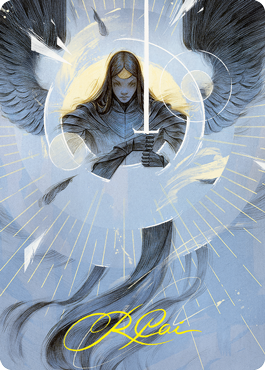 Ephemerate Art Card (Gold-Stamped Signature) [Strixhaven: School of Mages Art Series] Magic: The Gathering