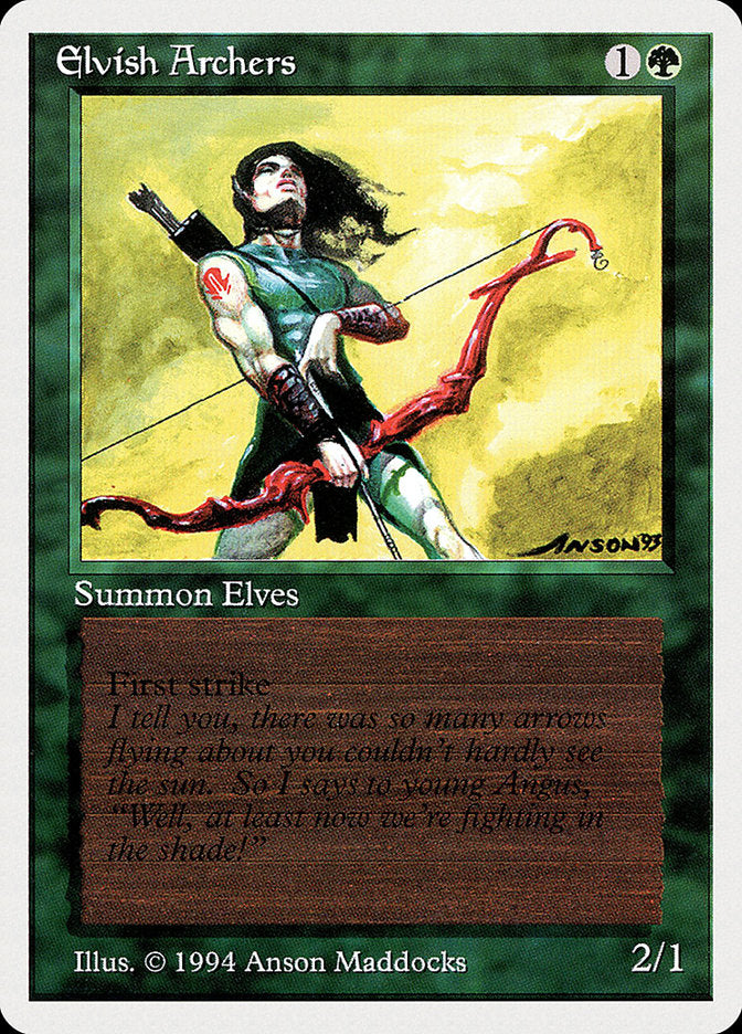 Elvish Archers [Summer Magic / Edgar] Magic: The Gathering