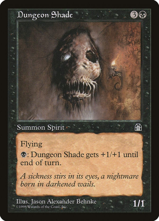 Dungeon Shade [Stronghold] Magic: The Gathering