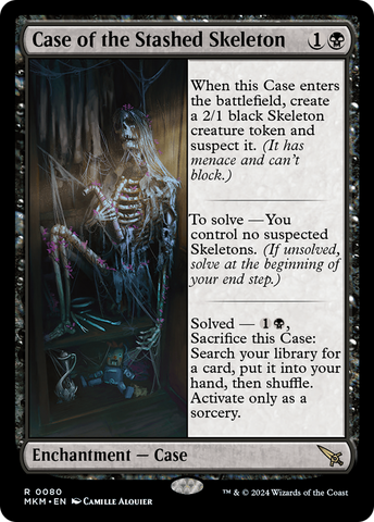 Case of the Stashed Skeleton [Murders at Karlov Manor] Magic: The Gathering