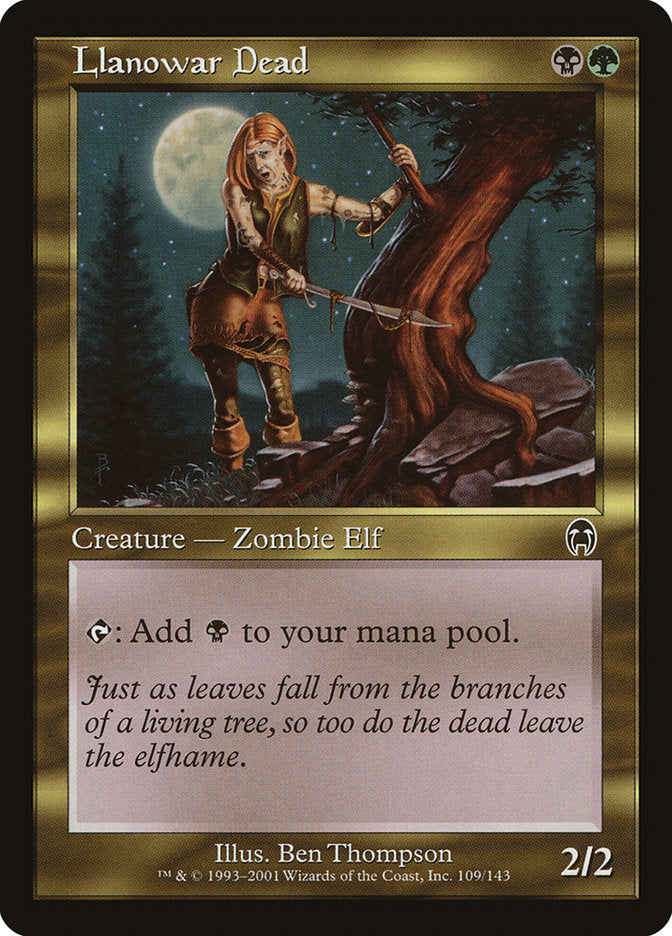 Llanowar Dead [Apocalypse] Magic: The Gathering
