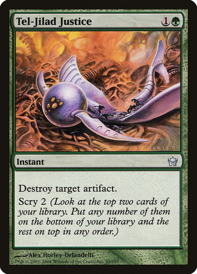 Tel-Jilad Justice [Fifth Dawn] Magic: The Gathering