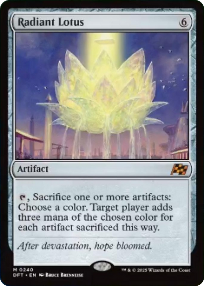 Radiant Lotus [Aetherdrift] Magic: The Gathering