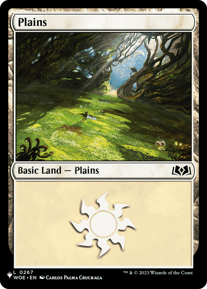 Plains (0267) (WOE) [The List] Magic: The Gathering