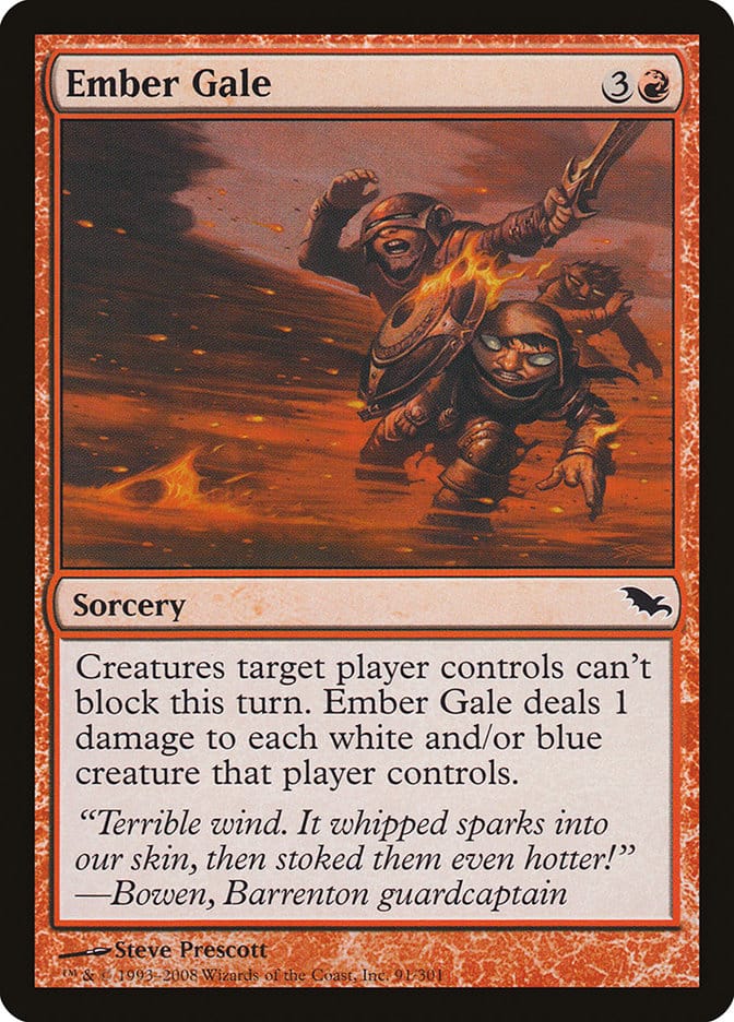 Ember Gale [Shadowmoor] Magic: The Gathering