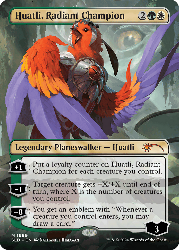 Huatli, Radiant Champion (Rainbow Foil) [Secret Lair Drop Series] Magic: The Gathering
