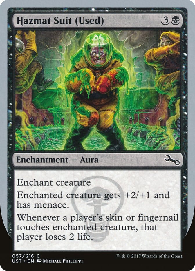 Hazmat Suit (Used) [Unstable] Magic: The Gathering