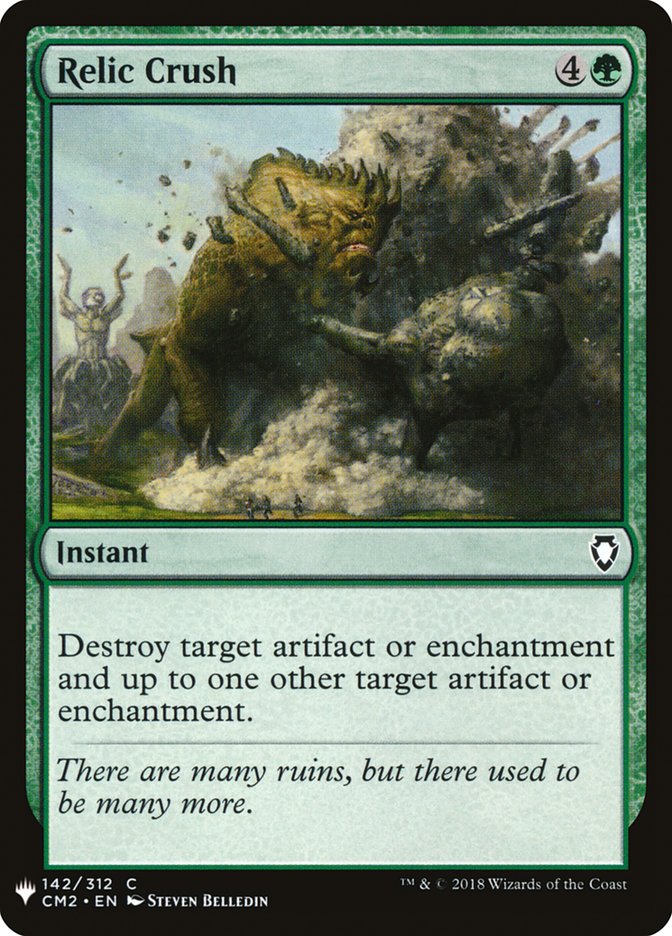 Relic Crush [Mystery Booster] Magic: The Gathering