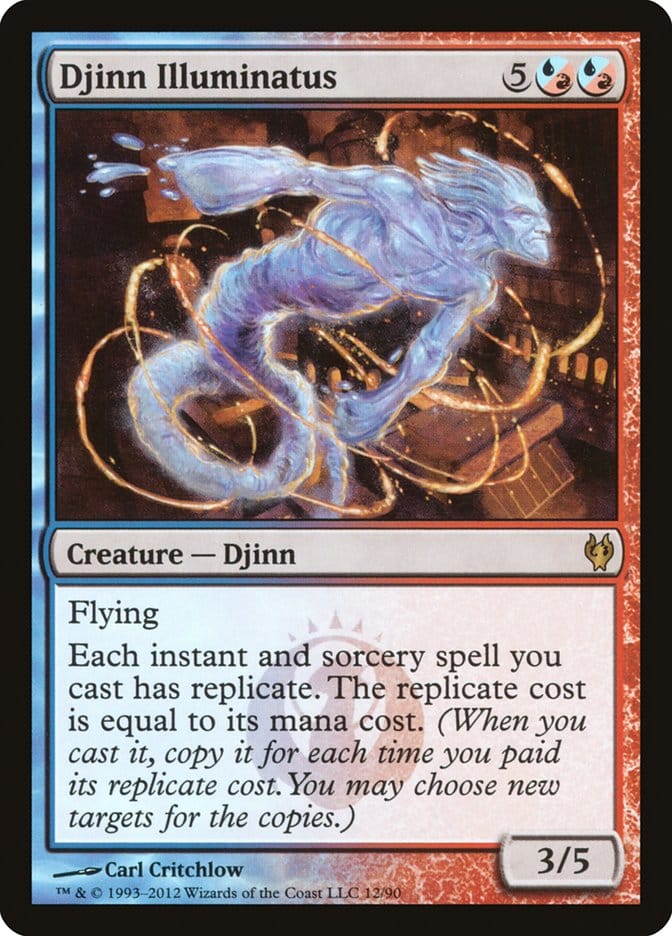 Djinn Illuminatus [Duel Decks: Izzet vs. Golgari] Magic: The Gathering
