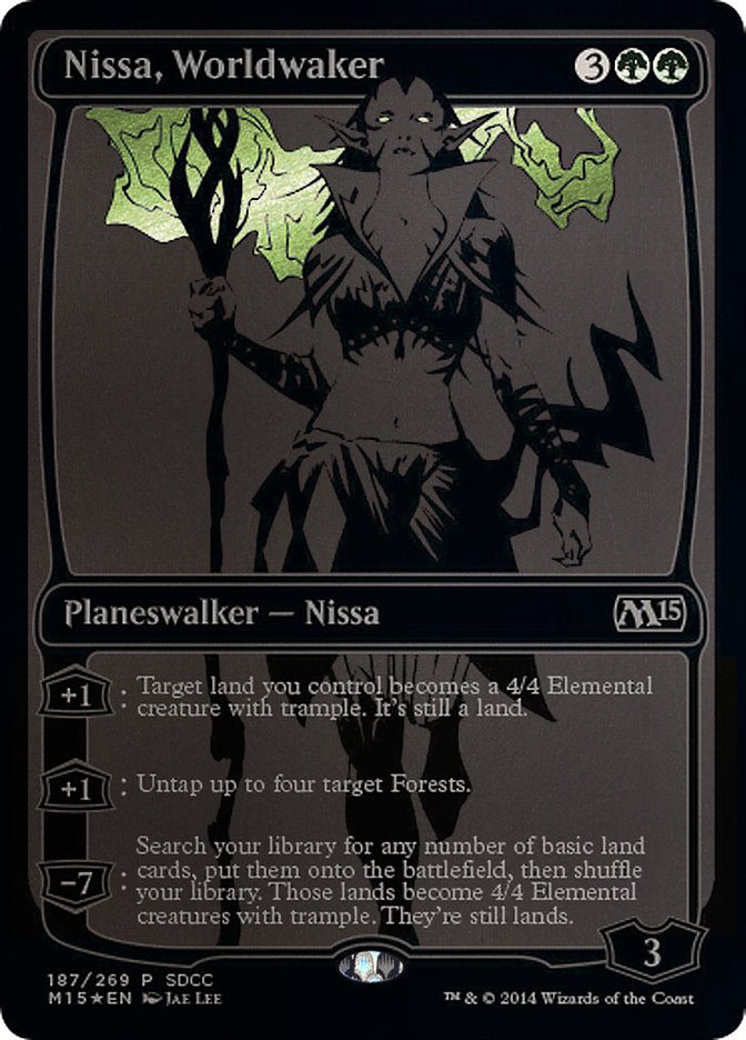 Nissa, Worldwaker [San Diego Comic-Con 2014] Magic: The Gathering