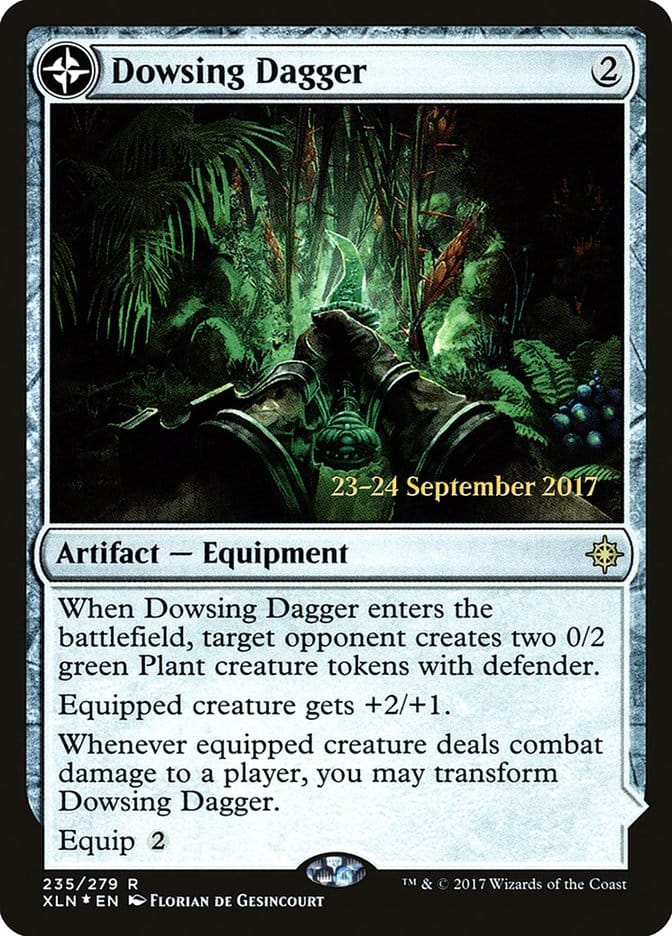 Dowsing Dagger // Lost Vale [Ixalan Prerelease Promos] Magic: The Gathering