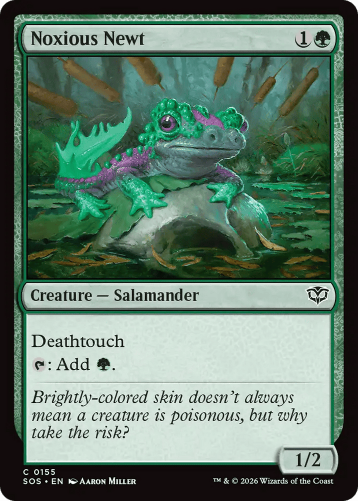 Noxious Newt [Secrets of Strixhaven]