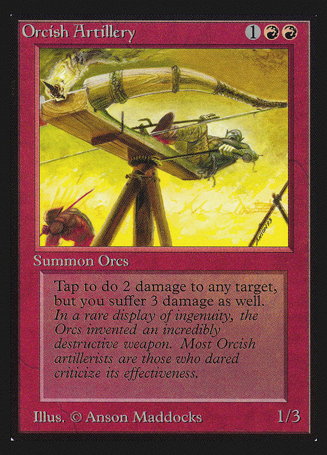 Orcish Artillery [Collectors' Edition] Magic: The Gathering