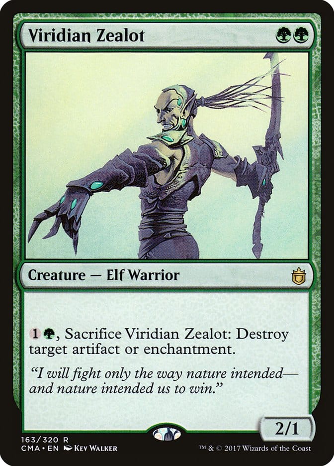Viridian Zealot [Commander Anthology] Magic: The Gathering
