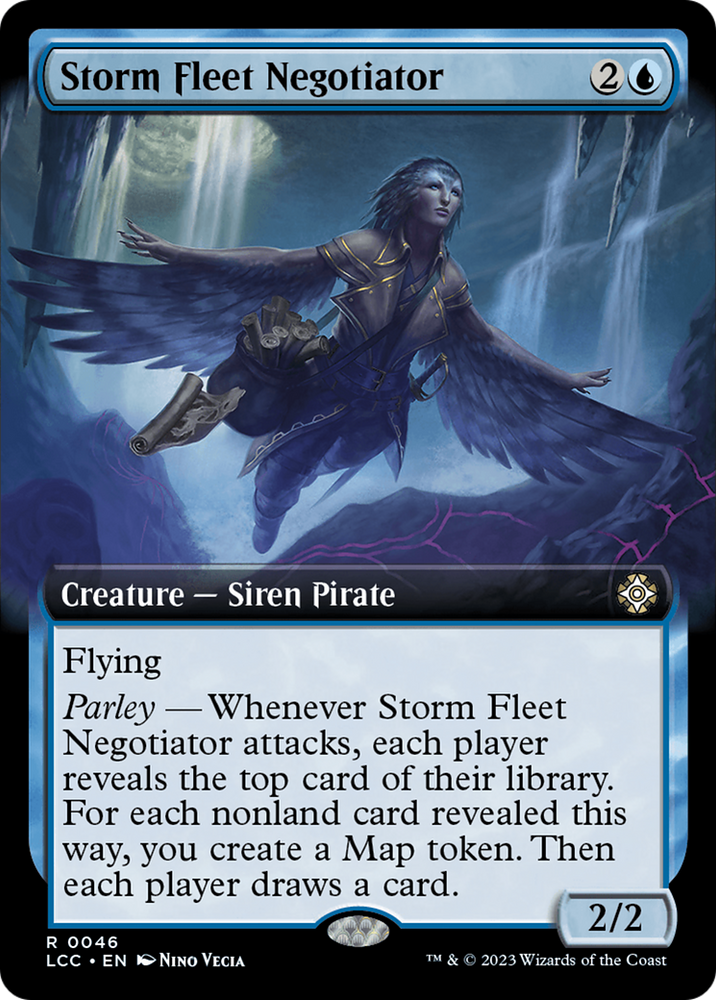 Storm Fleet Negotiator (Extended Art) [The Lost Caverns of Ixalan Commander] Magic: The Gathering