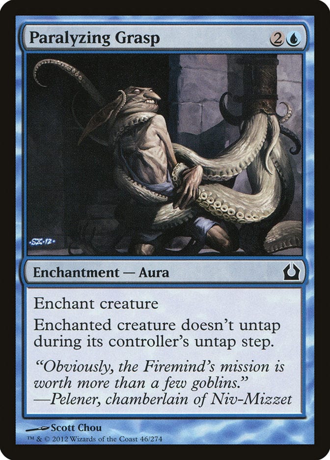 Paralyzing Grasp [Return to Ravnica] Magic: The Gathering