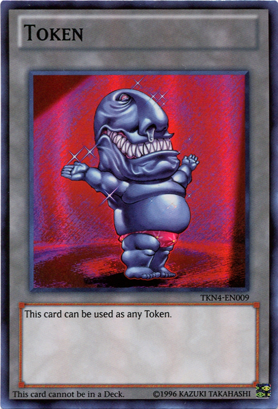 Ojama Token (Black) [TKN4-EN009] Super Rare Yu-Gi-Oh!