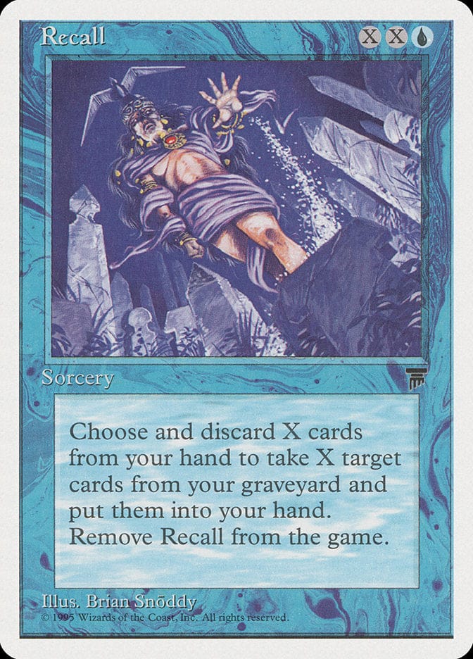 Recall [Chronicles] Magic: The Gathering