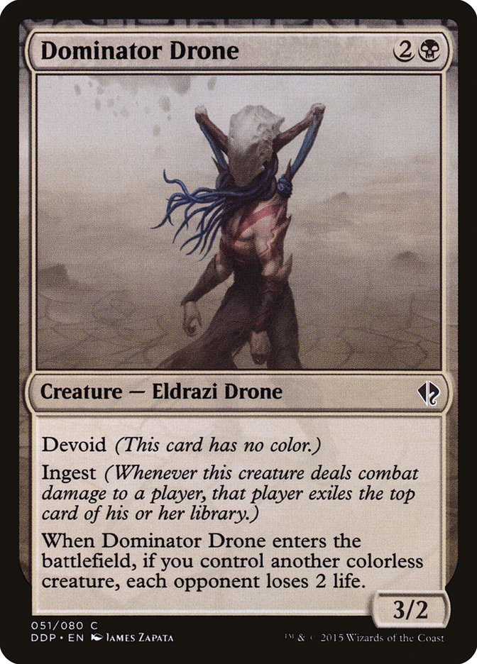 Dominator Drone [Duel Decks: Zendikar vs. Eldrazi] Magic: The Gathering