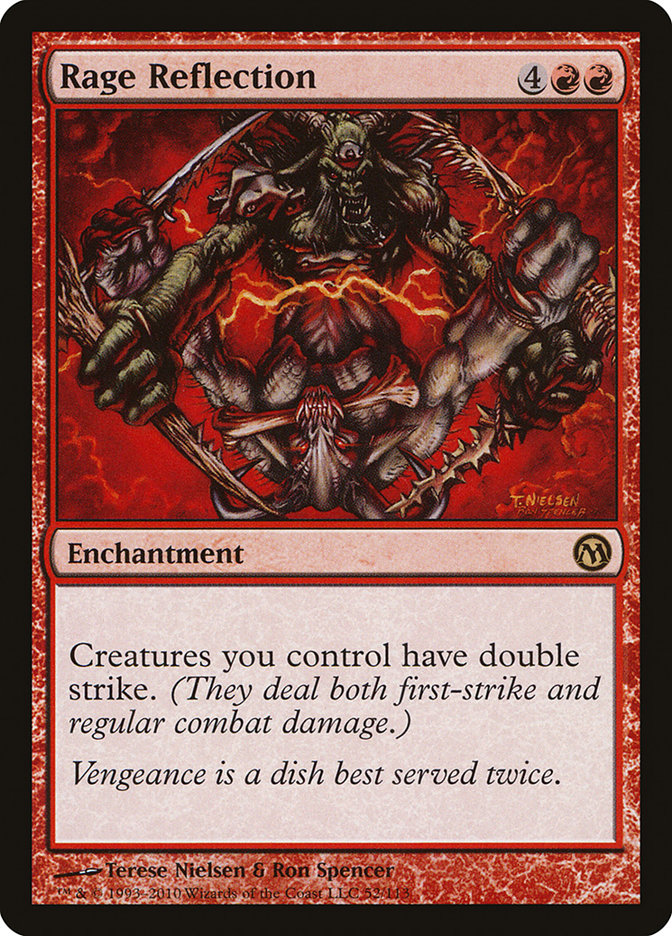 Rage Reflection [Duels of the Planeswalkers] Magic: The Gathering
