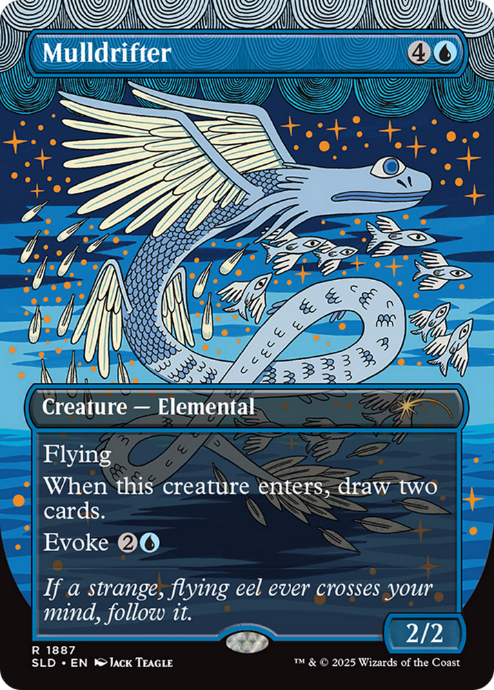 Mulldrifter (Rainbow Foil) [Secret Lair Drop Series] Magic: The Gathering