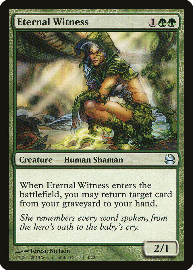 Eternal Witness [Modern Masters] Magic: The Gathering