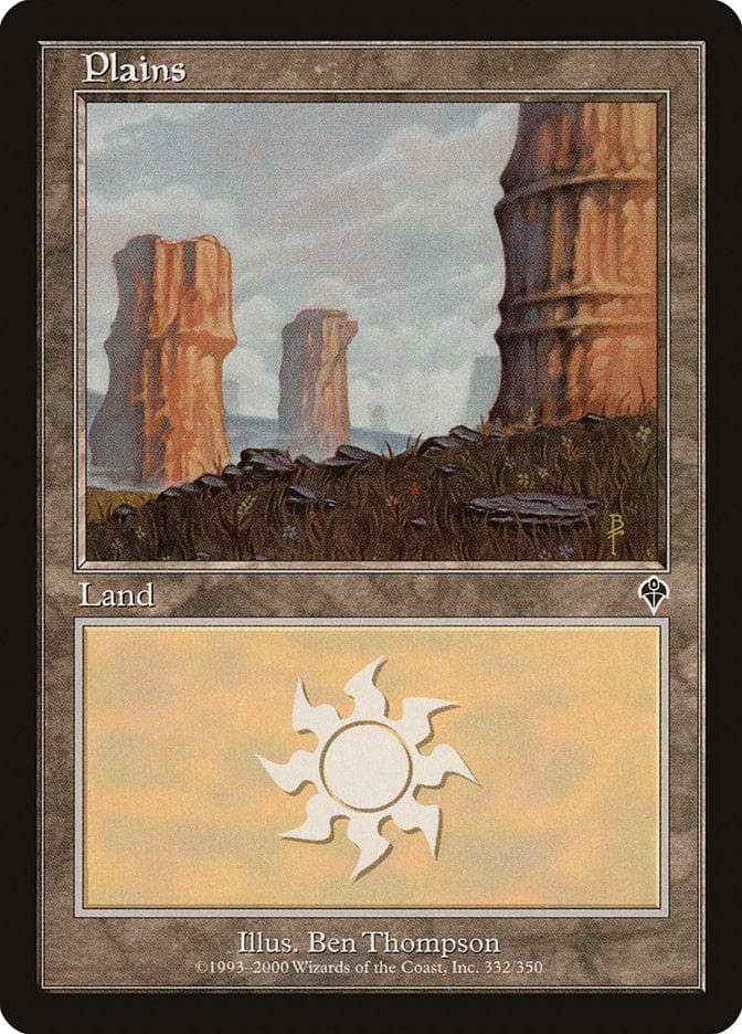 Plains (332) [Invasion] Magic: The Gathering