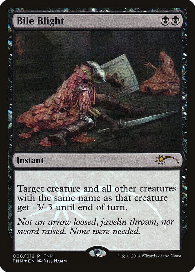 Bile Blight [Friday Night Magic 2014] Magic: The Gathering