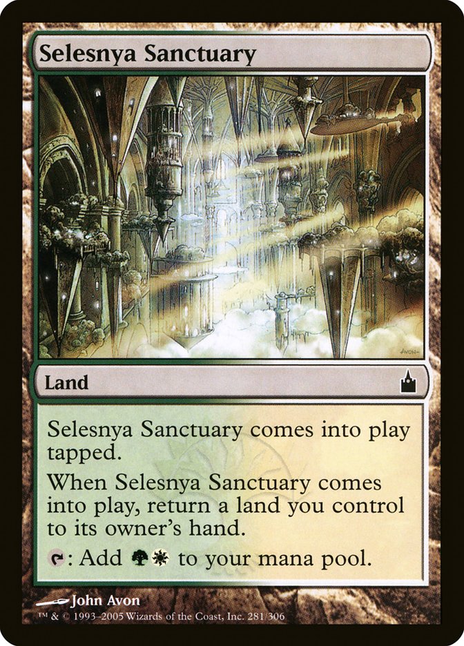 Selesnya Sanctuary [Ravnica: City of Guilds] Magic: The Gathering