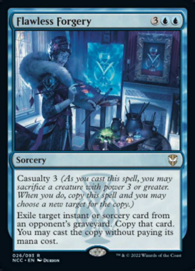 Flawless Forgery [Streets of New Capenna Commander] Magic: The Gathering