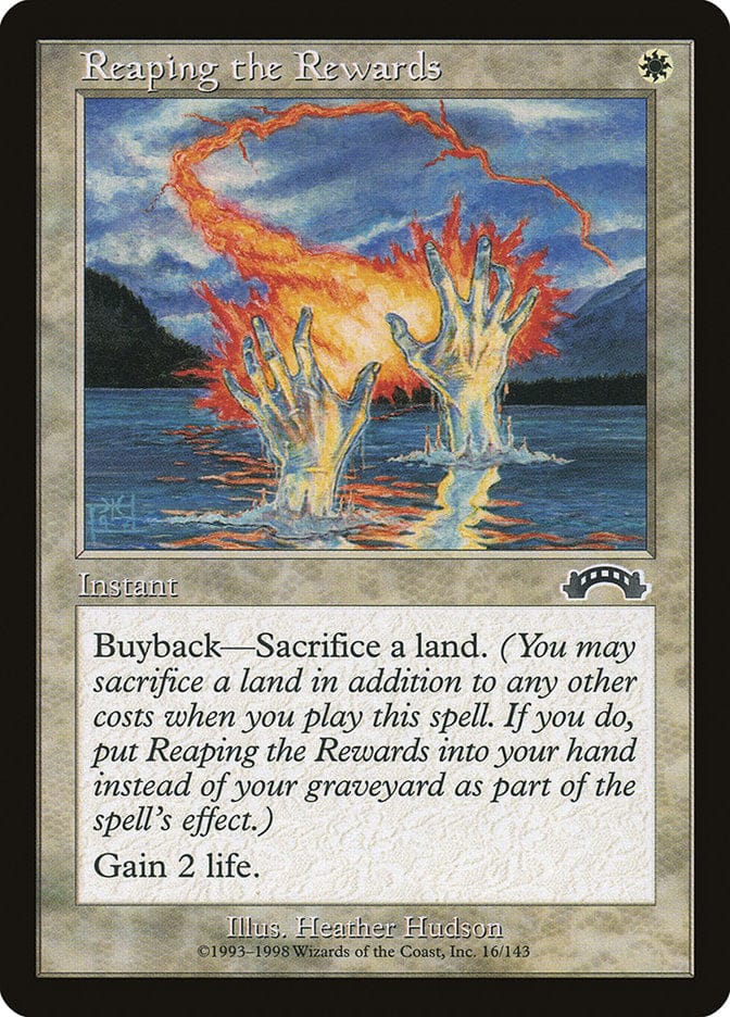 Reaping the Rewards [Exodus] Magic: The Gathering