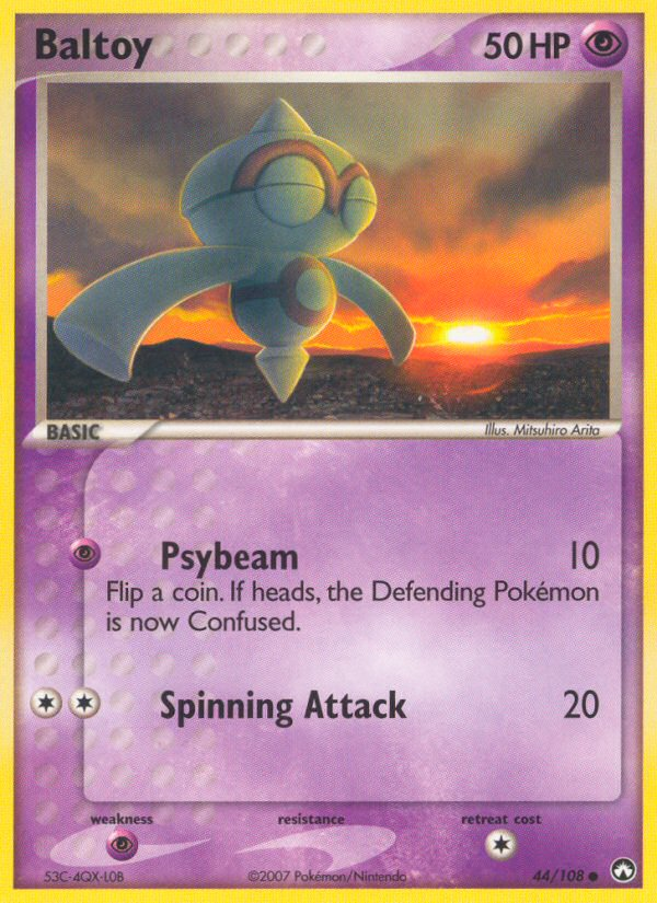 Baltoy (44/108) [EX: Power Keepers] Pokémon