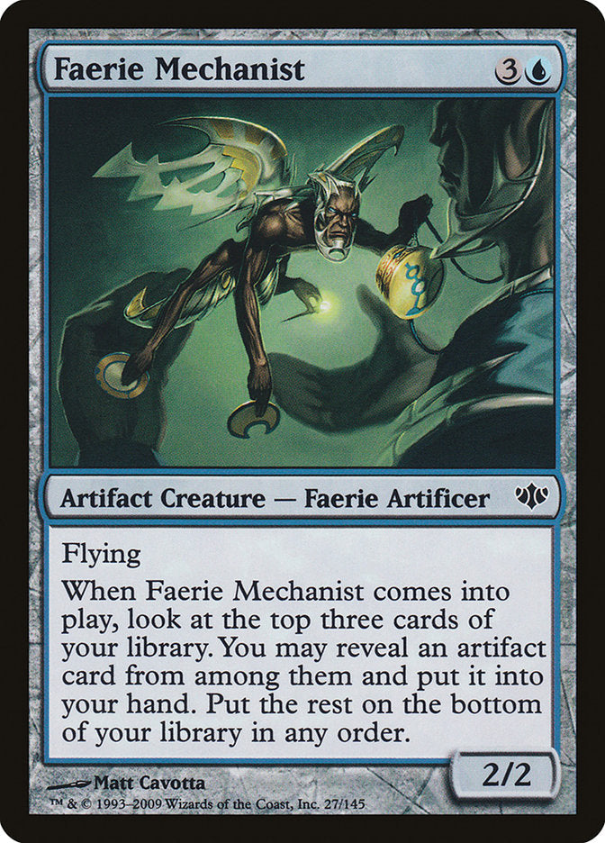 Faerie Mechanist [Conflux] Magic: The Gathering