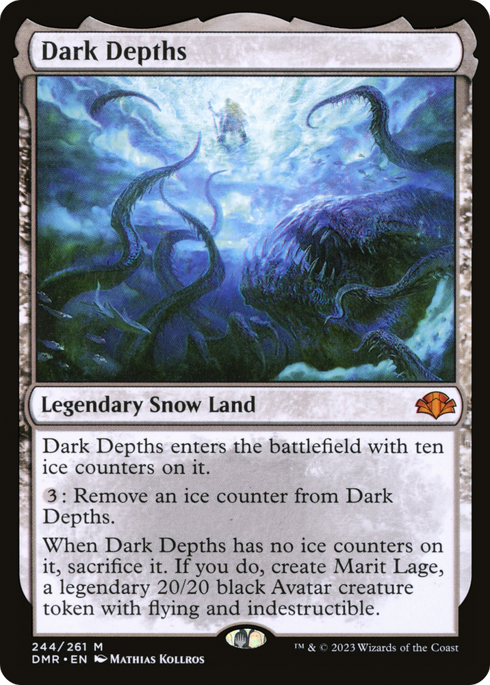 Dark Depths [Dominaria Remastered] Magic: The Gathering