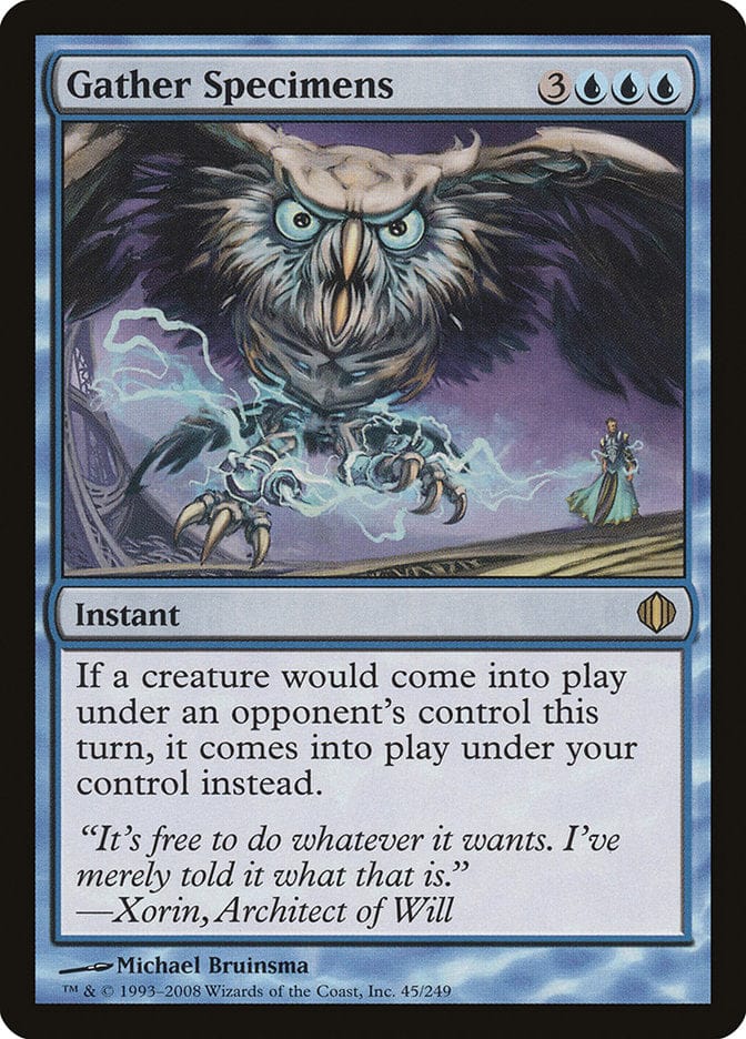 Gather Specimens [Shards of Alara] Magic: The Gathering