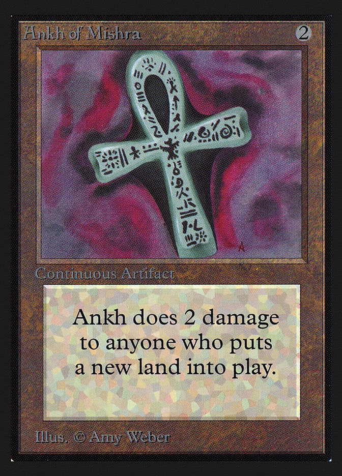 Ankh of Mishra [International Collectors' Edition] Magic: The Gathering