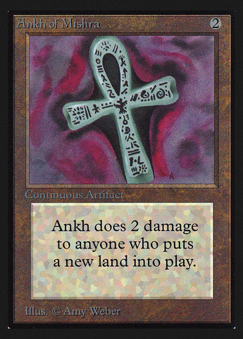 Ankh of Mishra [International Collectors' Edition] Magic: The Gathering