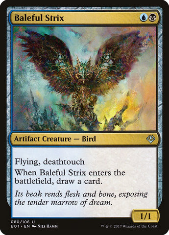 Baleful Strix [Archenemy: Nicol Bolas] Magic: The Gathering