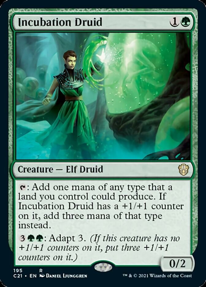 Incubation Druid [Commander 2021] Magic: The Gathering