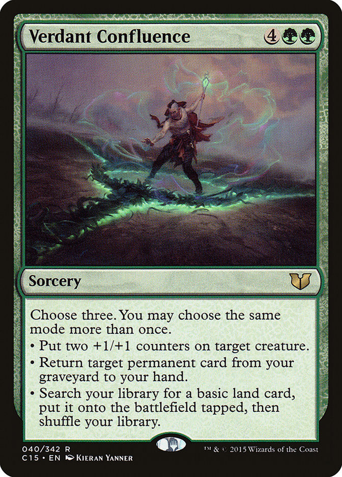 Verdant Confluence [Commander 2015] Magic: The Gathering