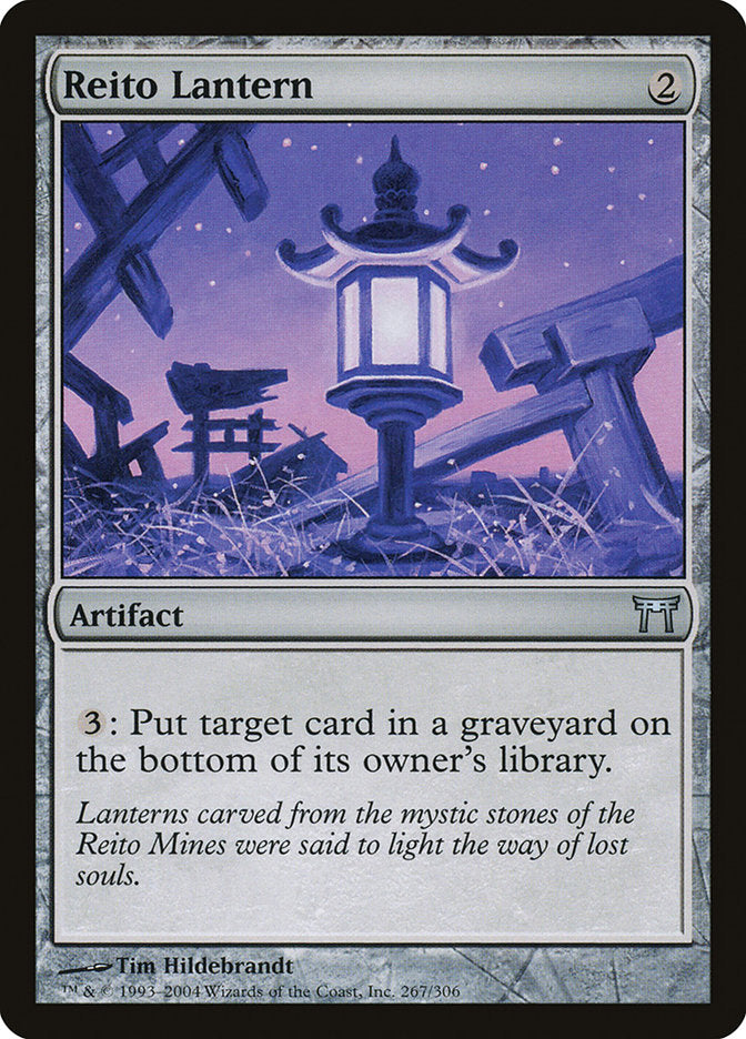 Reito Lantern [Champions of Kamigawa] Magic: The Gathering