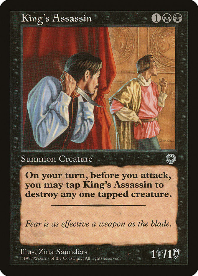 King's Assassin [Portal] Magic: The Gathering