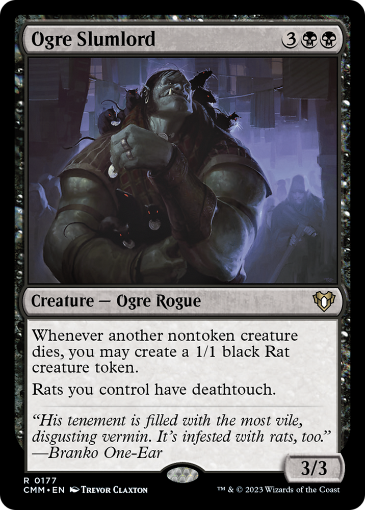 Ogre Slumlord [Commander Masters] Magic: The Gathering